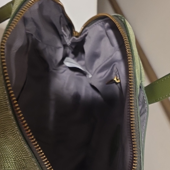 Fossil Green Satchel and Wallet Set - Picture 3 of 4